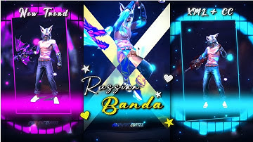 Russian Banda 🩷 | FF DUO TREND | XML + CLIP + CC 🤍 | NEW TREND 💖💫 | FF EDIT @arihant_editzz