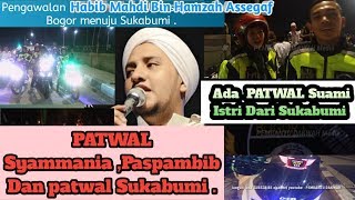 'Patwal' Pengawalan Habib Mahdi Assegaf dari Bogor ke Sukabumi
