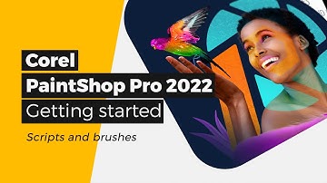Corel PaintShop Pro 2022 - Getting Started with PaintShop Pro 2022 - Scripts and Brushes