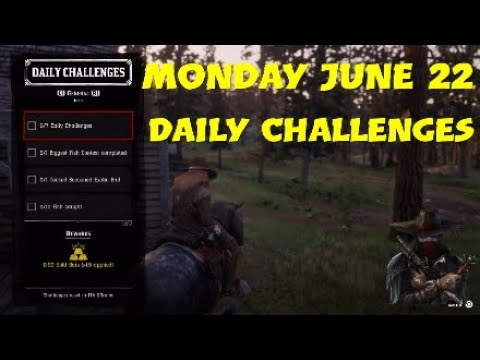 Red Dead Daily Challenges – Complete Challenges Guide (Story mode) : r ...