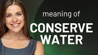 Conserve Water: Every Drop Counts!