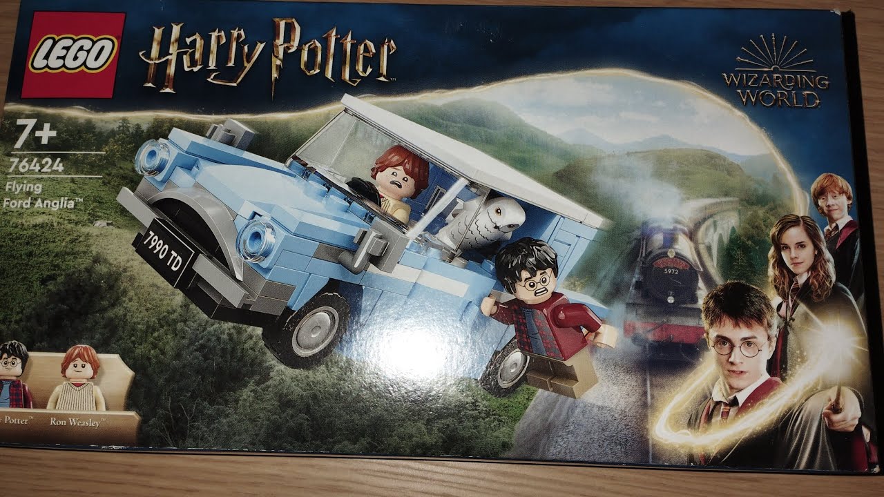 Lego Harry Potter 76424 La Ford Anglais volante - Montage