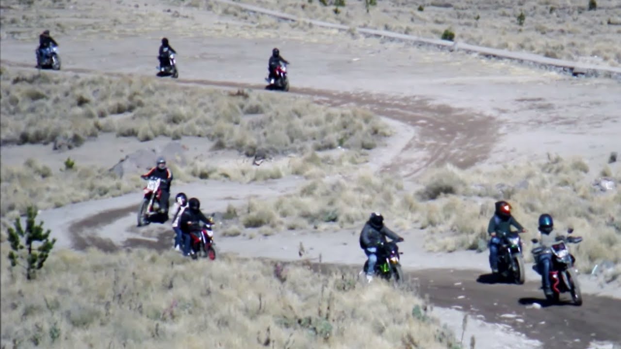 PICO DE ORIZABA - GRUPO MOTOCICLETAS llega al REFUGIO PIERDA GRANDE