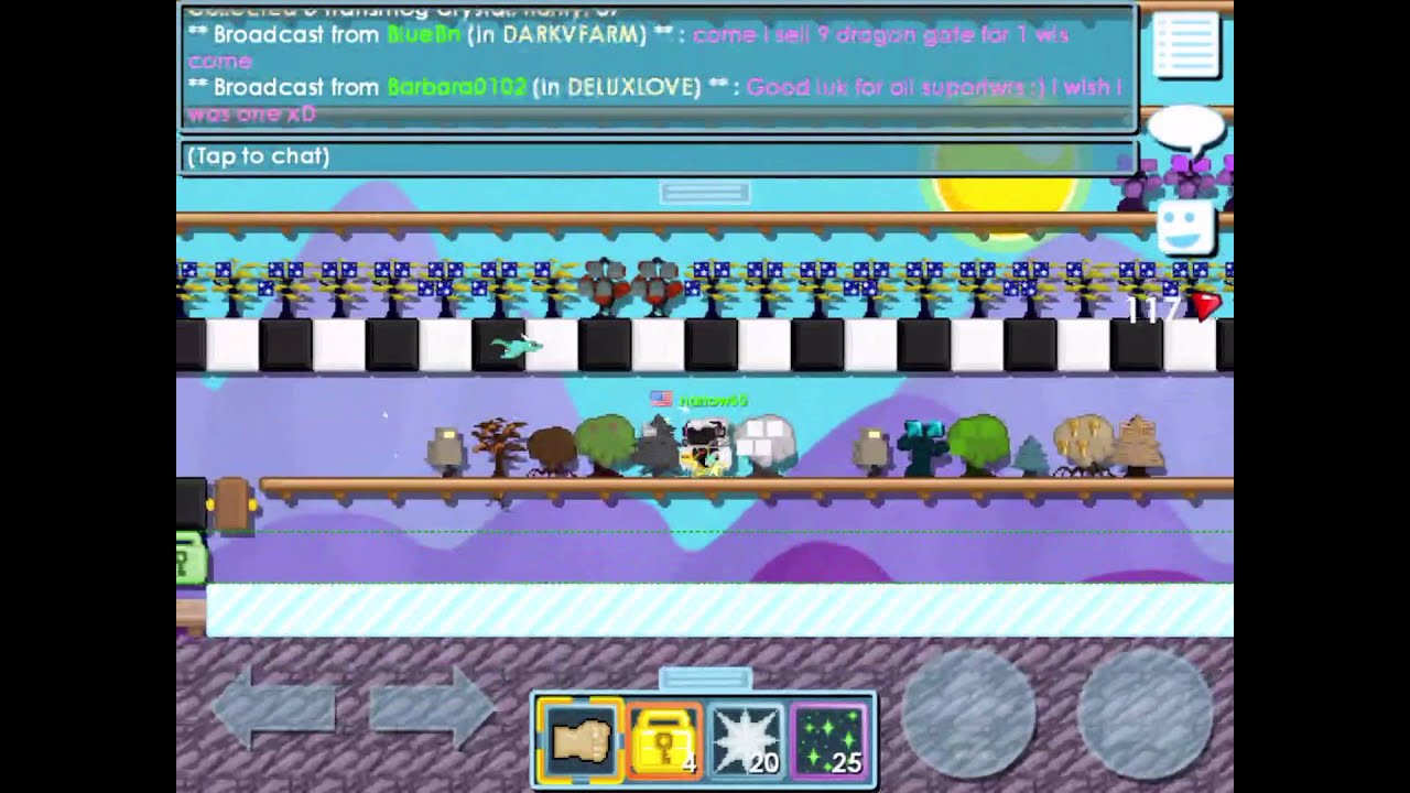 Growtopia breaking transmog crystal tree Ep. 3 YouTube