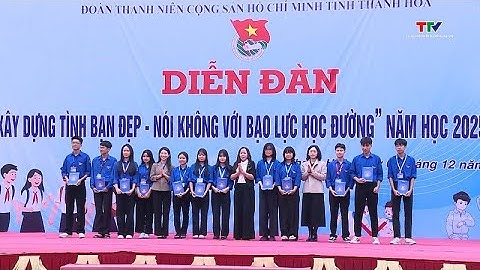Diễn đàn "Xây dựng tình bạn đẹp - Nói không với bạo lực học đường"| NSTH