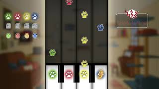 The Purring Quest Piano Mini Game (Full Combo) - Pianist Achievement Trophy