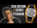 The Icon Returns: CIGA Design Edge Titanium is Finally Back in Stock! #watch #luxury #unboxing