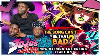 IS IT REALLY THAT BAD? RAP FANS REACT to JoJo's Bizarre Adventure: Steel Ball Run OP & ED
