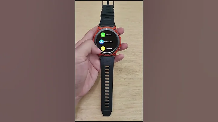 Rugged Smartwatch Amoled Sport Outdoor Heart rate And Fitness Tracker Watch