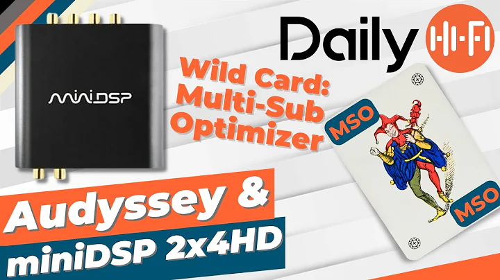 miniDSP + Audyssey + The Wild Card MSO!