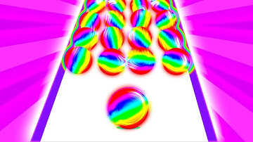 MAX level in Ball Run 2048 game!🎳 All levels mobile gameplay walkthrough Android, iOS #8