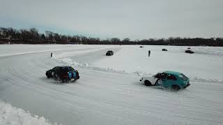 IIRA Ice racing 2-27-21 Madison Lake