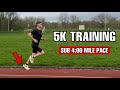 Track workout for 5k training