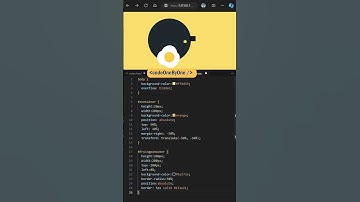 Day 027 - 😍 Css half boiled egg loader animation #coding #webdevelopment #frontend #cssloader #css