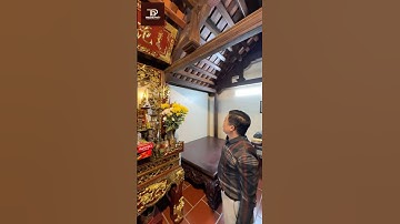 Cận cảnh bộ Cửa Võng thuộc ngôi Từ Đường chi tại Thái Bình🙏#dotho #khonggiantho #tuduong #cuavong