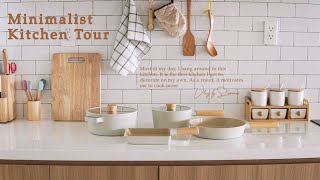 Minimalist kitchen tour