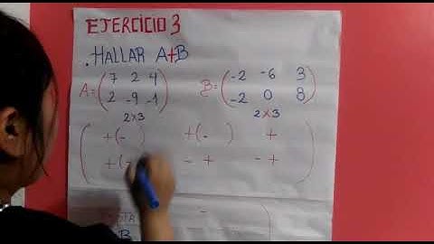 Suma de matrices