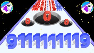 Number Master: Run and merge / Number run 2048 Gameplay Mobile New update all levels #1 screenshot 5