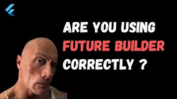 How to use Future Builder Widget like a SENIOR developer