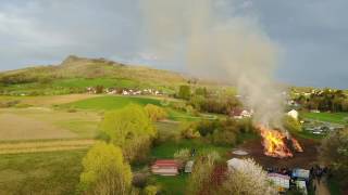 Osterfeuer 2017 in Binningen