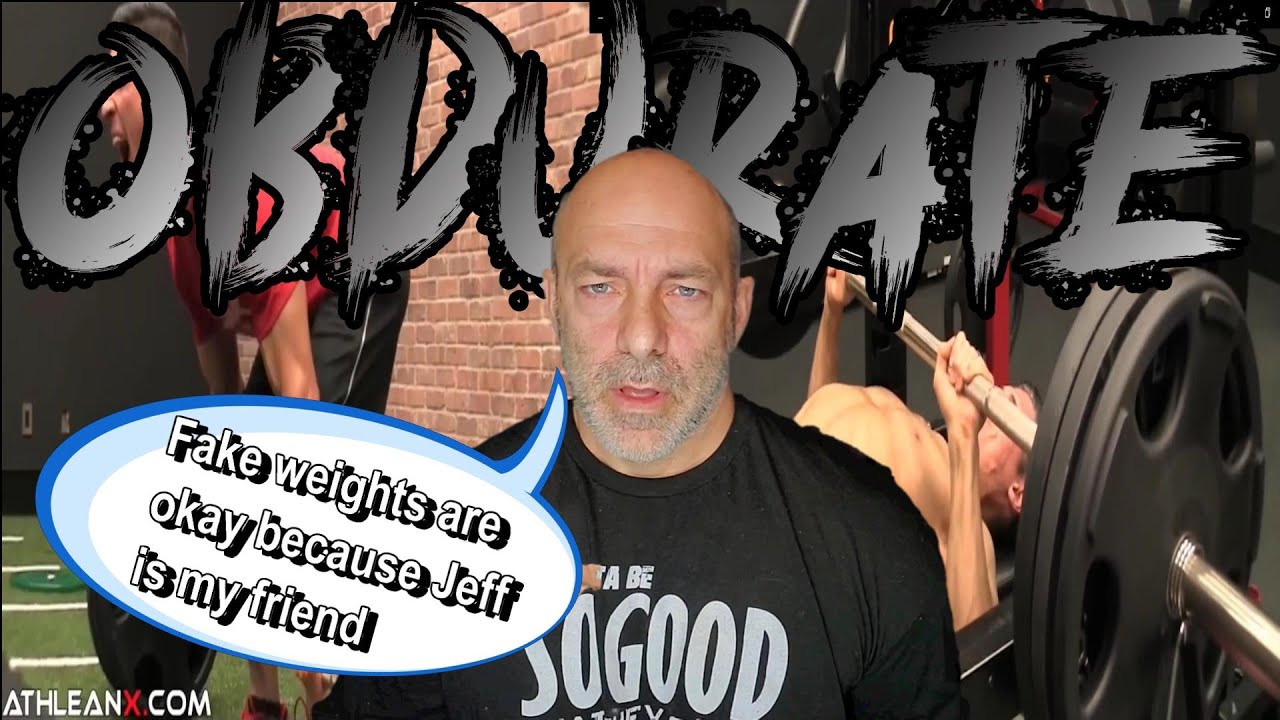 Every Damn Day Fitness Defends Athlean-X Using Fake Weights - YouTube