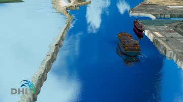 MIKE 21 Mooring Analysis | Simulation of a Passing Vessel