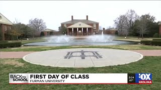 Classes begin at Furman University screenshot 4