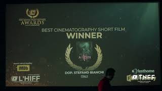 BEST CINEMATOGRAPHY SHORT FILM - Aiken Trilogy - Italy