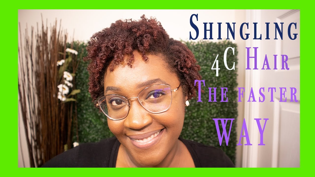 Shingling 4C Hair The Faster Way - Earthtones Naturals - YouTube