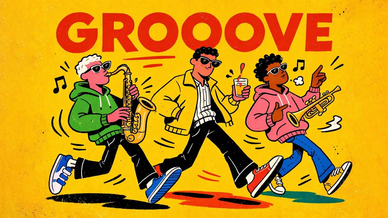 GROOVE POP | laid-back | GROOOOVE Run With The Beat: Funky Beats for Focus & Feel-Good Days 🏃🎶🔥