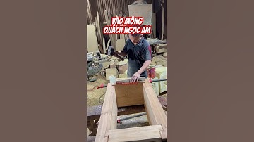 #shorts Vào mộng quách gỗ ngọc am #tieuquachgongocam #gongocam