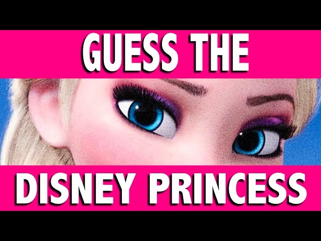 Guess The Disney Princess From Their Eyes | Dream Mining class=