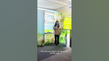 The advantage of Lintel POP Up light box stand and counter #lintel #popupdisplay #popupframe