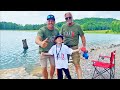 Bluegill Fishing at the Cast For Kids Fishing Event in Guntersville, Alabama!