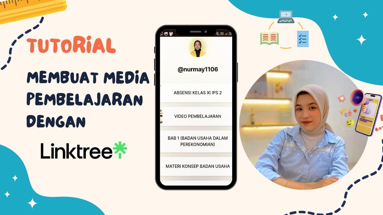 TUTORIAL MEMBUAT MEDIA PEMBELAJARAN DENGAN WEBSITE LINKTREE !!! - YouTube