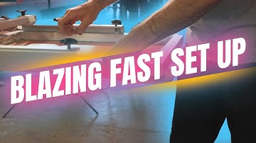 1 COLOR SCREEN PRINT WITH UNDERBASE registered on press in less than 1 min [ See how I did It ]