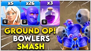 Ground Op  Th11 Bowlers Smash Attack Strategies | Coc