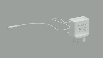 HOW TO DESIGN A MOBILE CHARGER USING AUTOCAD (NEXYCAD)