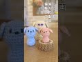 コケシーヌ編集中です #あみぐるみ #ハンドメイド #犬