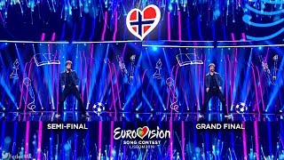 Alexander Rybak - That’s How You Write A Song | Semi-Final vs Grand Final (Norway - Eurovision 2018)