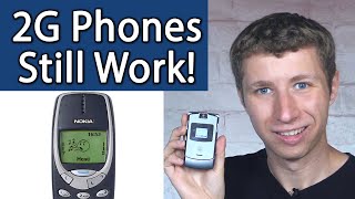 2G Cell Phones Still Work on TMobile! Using a RAZR in 2023