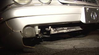 Pothole damages cars in Jacksonville's Mandarin area