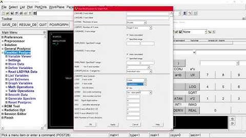 Harmonic analysis of a Cantilever beam by Ansys APDL.