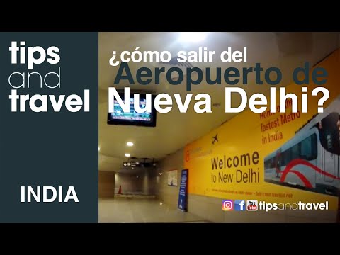 Vídeo: Tren exprés de l'aeroport del metro de Delhi: guia essencial