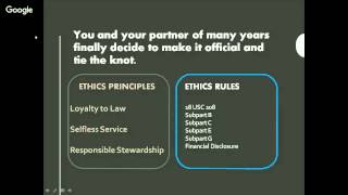 Tools for Annual Ethics Training, Ten Scenarios for a General Audience