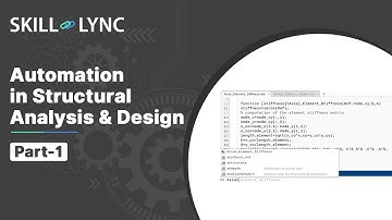 Automation in Structural Analysis and Design using MATLAB | Course Demo