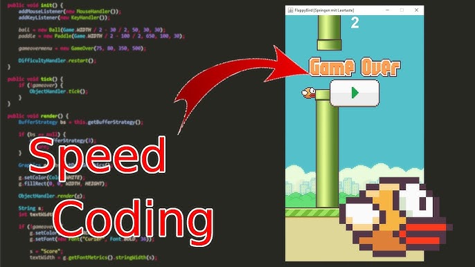 Programming Flappy Bird in Java Processing Tutorial 