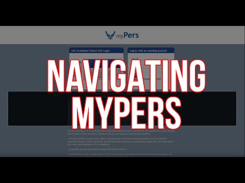 Navigating MyPers