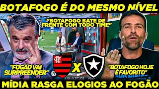 BOTAFOGO BATE de FRENTE COM QUALQUER TIME! MÍDIA SE DECLARA ao FOGÃO 