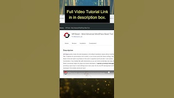 How To Reset WordPress Website using WP Reset Plugin #wordpress